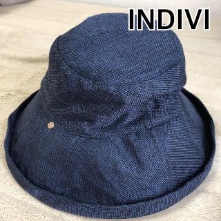 インディヴィ(INDIVI)のINDIVI インディヴィ 帽子 ハット(ハット)