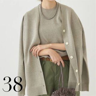 Plage - 【未使用・タグ付】22SS plage sweat カーディガン 38の通販