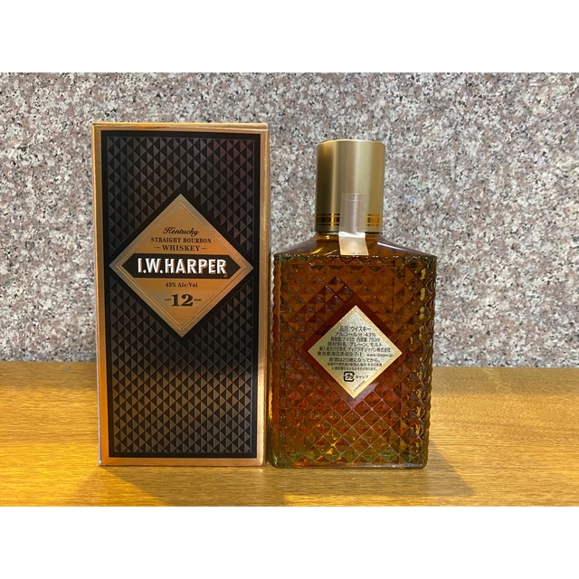 正規品直輸入】 12年 2本セット I.Wハーパー Tsuuhan Gekiyasu 飲料/酒