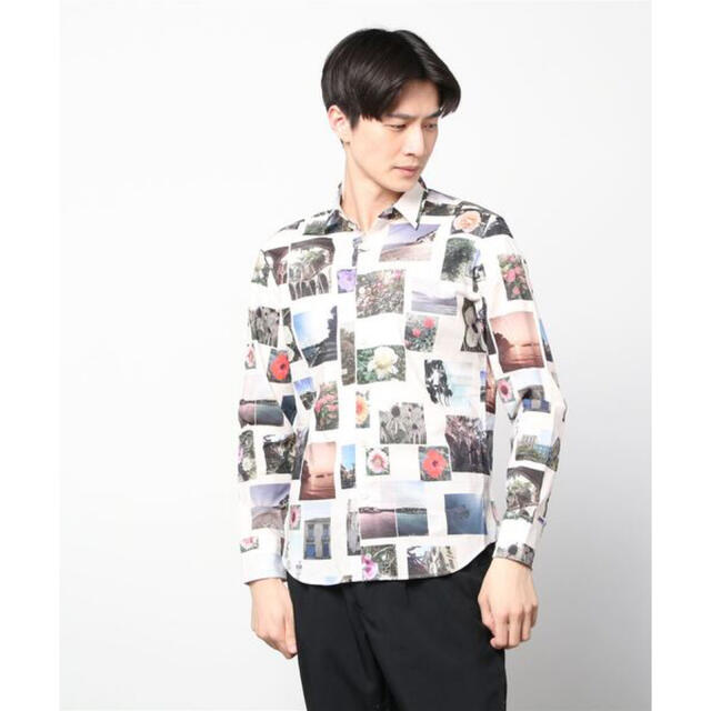 Paul Smith COLLECTION プリントシャツ 新品　L