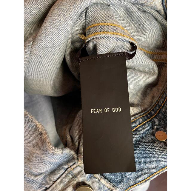 FEAR OF GOD(フィアオブゴッド)のfear of god 7th 5YEAR WASH デニムジャケット メンズのジャケット/アウター(Gジャン/デニムジャケット)の商品写真