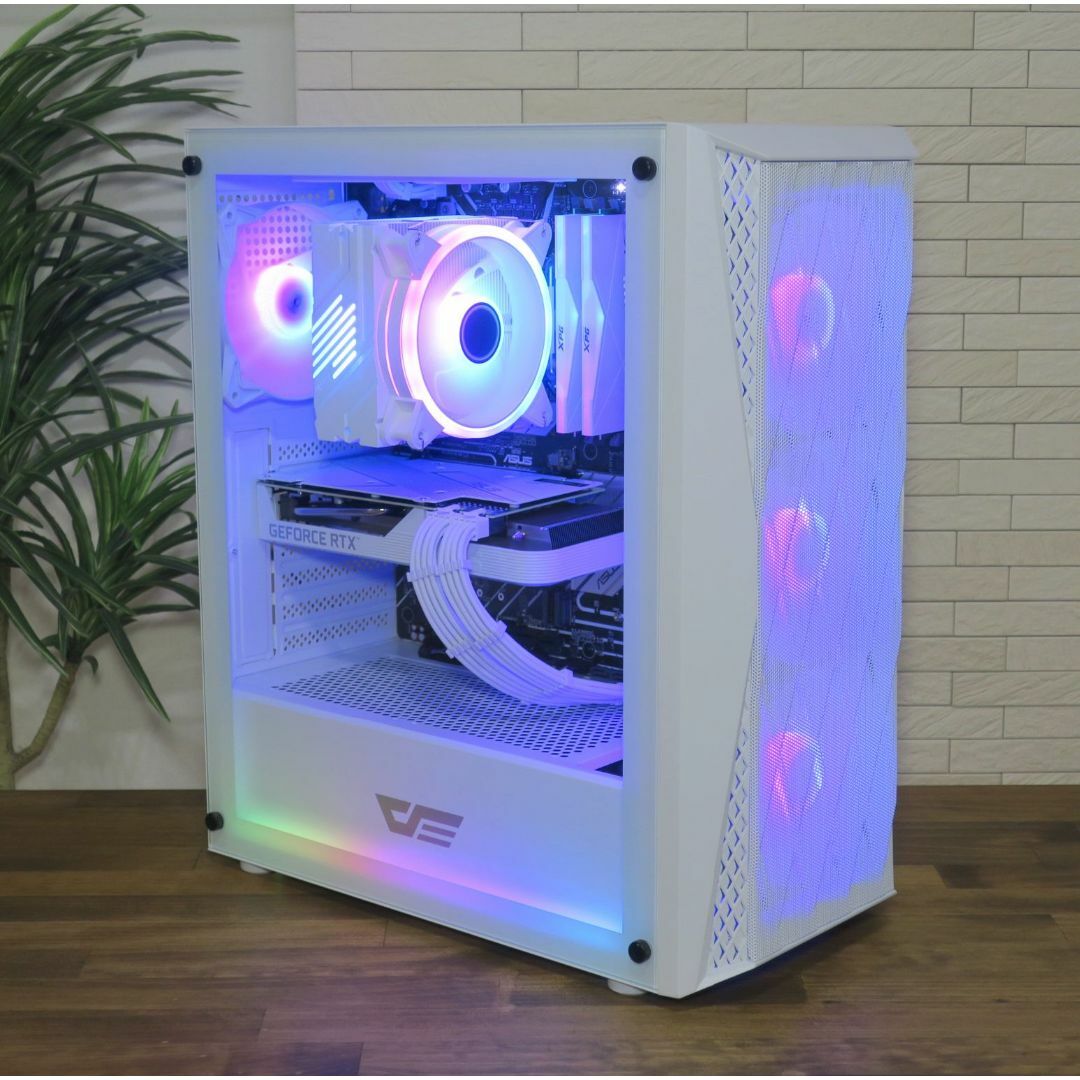 新品1年保証★白いオシャレなPC★Core i5 13400/RTX3060Ti