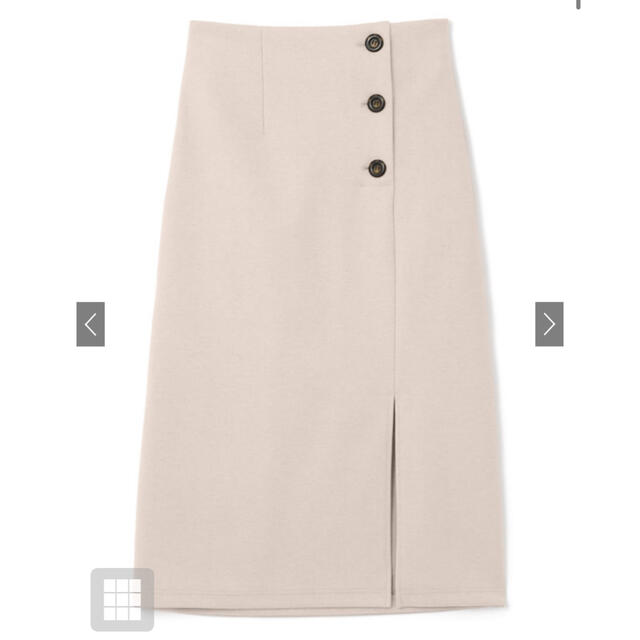 GRL(グレイル)のGRL フラノラップ風ボタンタイトスカート Mサイズ レディースのスカート(ひざ丈スカート)の商品写真