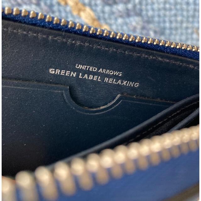 UNITED ARROWS green label relaxing(ユナイテッドアローズグリーンレーベルリラクシング)のgreen label イタリヤ製財布 メンズのファッション小物(コインケース/小銭入れ)の商品写真