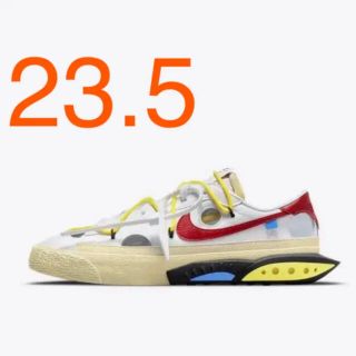 ナイキ(NIKE)のOff-White × Nike Blazer Low 77 Univ Red(スニーカー)