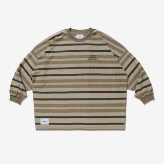 ダブルタップス(W)taps)のJAM 01 / LS / COTTON Sサイズ BEIGE(Tシャツ/カットソー(七分/長袖))