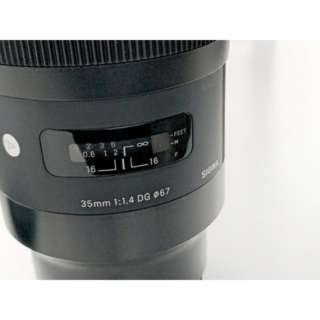 SIGMA(シグマ)のSIGMA Art 35mm F1.4 DG HSM  SONY Eマウント スマホ/家電/カメラのカメラ(レンズ(単焦点))の商品写真