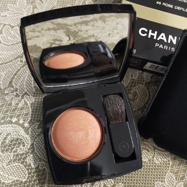 美品 ♡CHANEL チーク 46♡ レア物 人気色《廃番品》