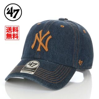 フォーティセブン(47 Brand)の【新品】47BRAND キャップ NY ヤンキース 帽子 デニム(キャップ)