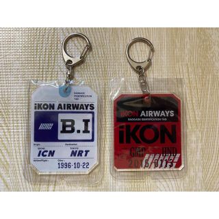 アイコン(iKON)のアクリルキーホルダー(アイドルグッズ)