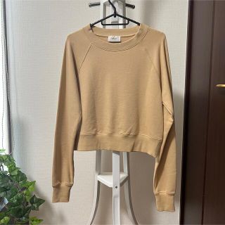 デイシー(deicy)のDEICY デイシー トレーナー ベージュ 美品(トレーナー/スウェット)