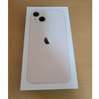 アイフォーン(iPhone)の【新品未海風】iPhone 13 128GB SIMフリー ピンク 一括購入(スマートフォン本体)