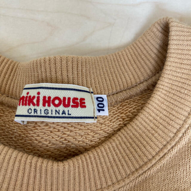 mikihouse(ミキハウス)のミキハウストレーナー キッズ/ベビー/マタニティのベビー服(~85cm)(トレーナー)の商品写真