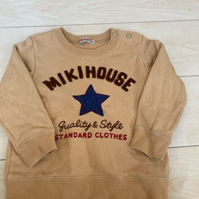 mikihouse(ミキハウス)のミキハウス　トレーナー キッズ/ベビー/マタニティのベビー服(~85cm)(トレーナー)の商品写真