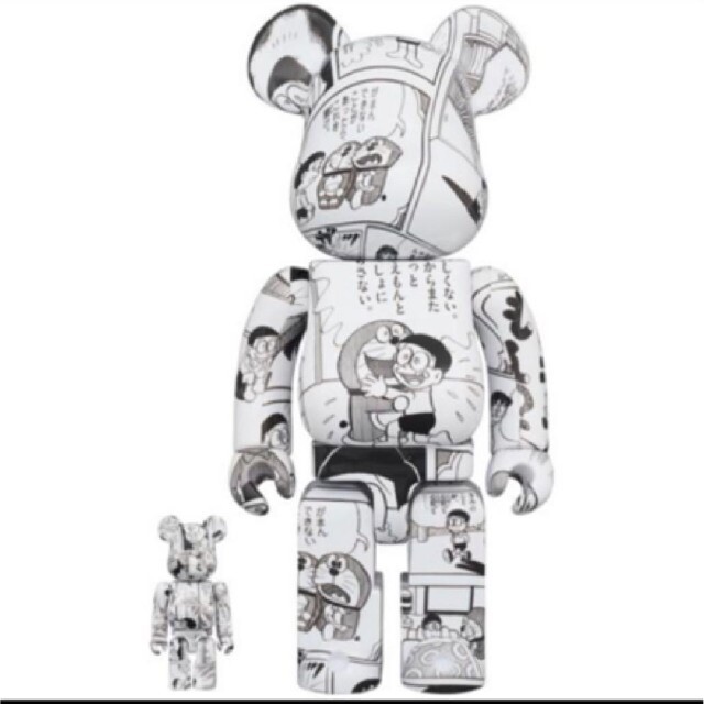 BE@RBRICK(ベアブリック)のBE@RBRICK ドラえもん コミック Ver. 100％ & 400％ エンタメ/ホビーのフィギュア(その他)の商品写真