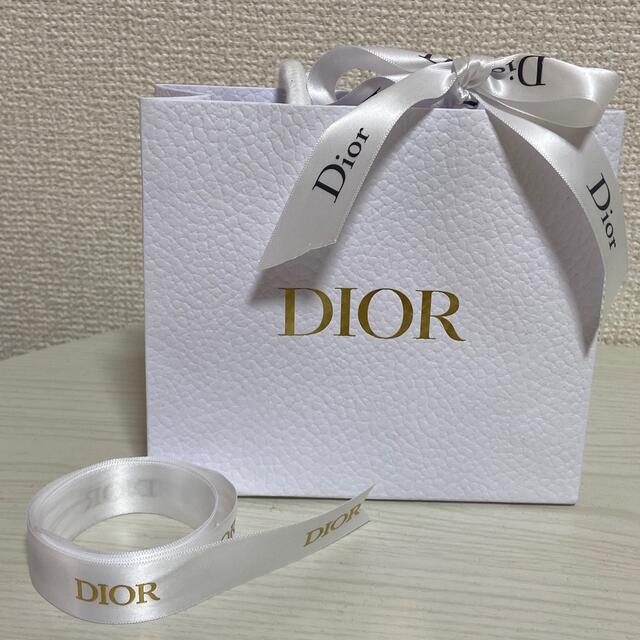 Diorのショップ袋 リボン付き | フリマアプリ ラクマ