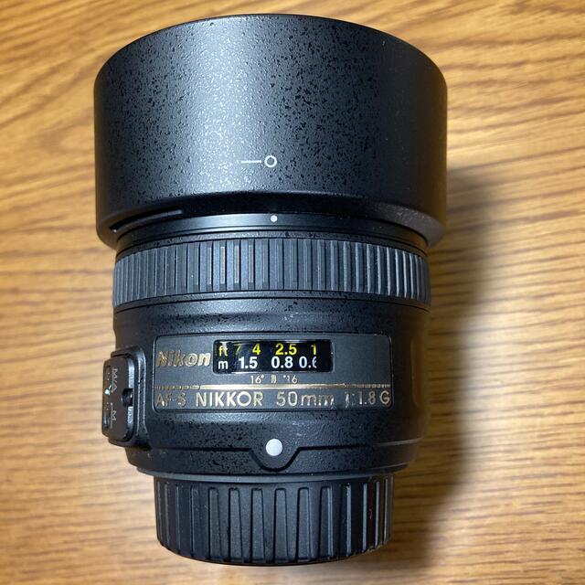 Nikon AF-S NIKKOR 50mm f1.8 スマホ/家電/カメラのカメラ(レンズ(単焦点))の商品写真