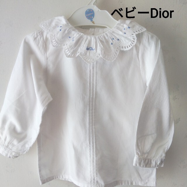 baby Dior(ベビーディオール)のベビーDior　ブラウス　95cm　入園　通園 キッズ/ベビー/マタニティのキッズ服女の子用(90cm~)(ブラウス)の商品写真