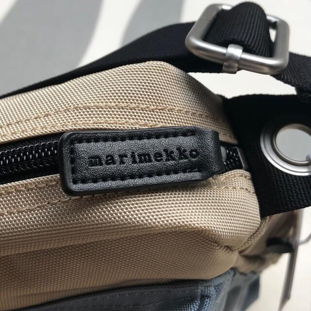 marimekko(マリメッコ)の新品 marimekko CASH&CARRY ショルダーバッグ ブルー×サンド レディースのバッグ(ショルダーバッグ)の商品写真