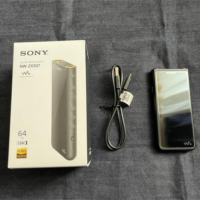 SONY WALKMAN NW-ZX507 ブラック 美品 【18％OFF】 スマホ/家電/カメラ