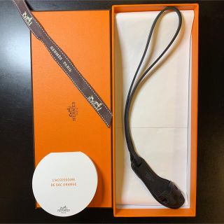 エルメス(Hermes)の激レア 新品未使用 HERMES エルメス  オラン チャーム ソーブラック(チャーム)