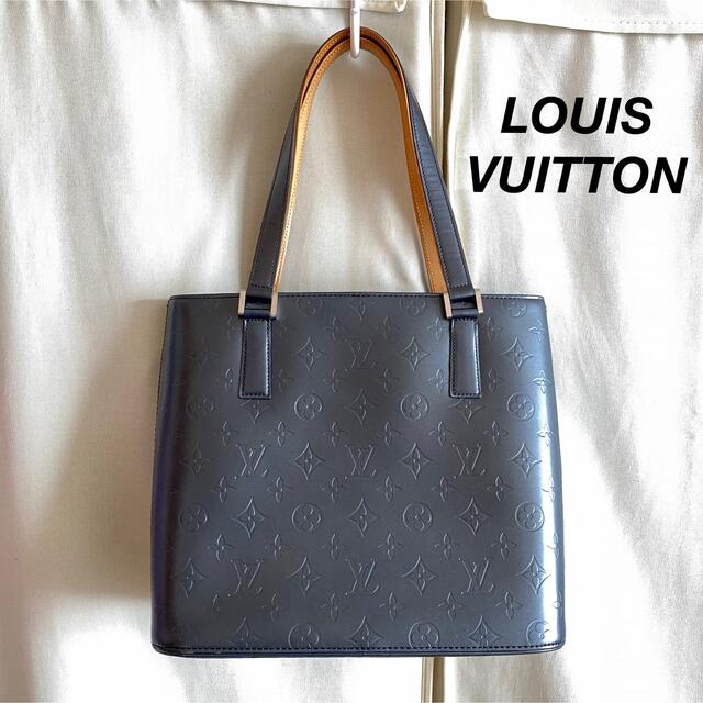 独特な LOUIS ハンドバッグ モノグラムマット ストックトン ルイ