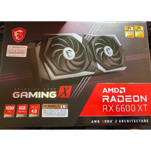 msi radeon rx6600xt gaming x グラフィックボード