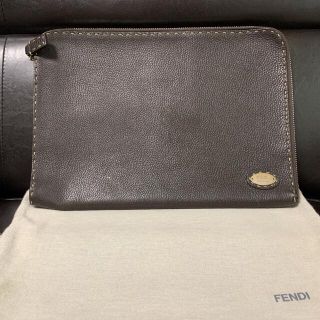 フェンディ(FENDI)のフェンディ セレリア ドキュメントケース(セカンドバッグ/クラッチバッグ)