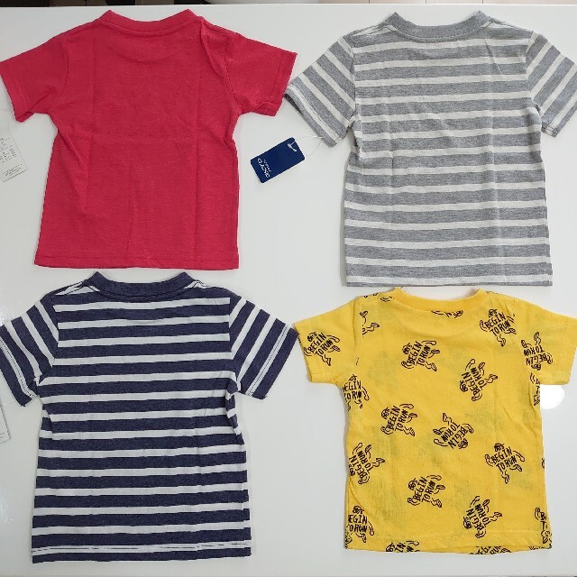 半袖 90  Tシャツ 4枚セット 男の子 キッズ/ベビー/マタニティのキッズ服男の子用(90cm~)(Tシャツ/カットソー)の商品写真