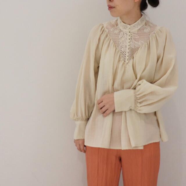 muller of yoshiokubo  GATHER BLOUSE シャツ