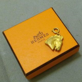 HERMES(エルメス)馬 ホースモチーフ ネックレス ペンダントトップ