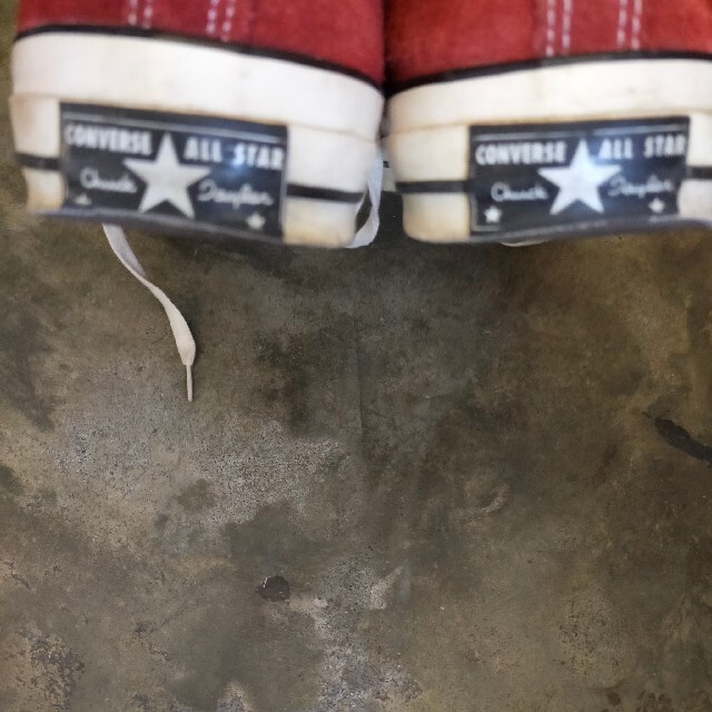 CONVERSE(コンバース)のct70 ハイカット　レッド　赤　スエード　28cm メンズの靴/シューズ(スニーカー)の商品写真