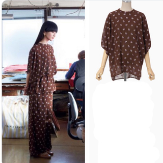 マメ(mame)のMame Kurogouchi 2021PS Embroidery Tunic(シャツ/ブラウス(半袖/袖なし))