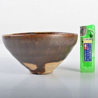 中国 柿釉 天目茶碗 時代箱付 V R4371の通販 by takaryo123's shop｜ラクマ