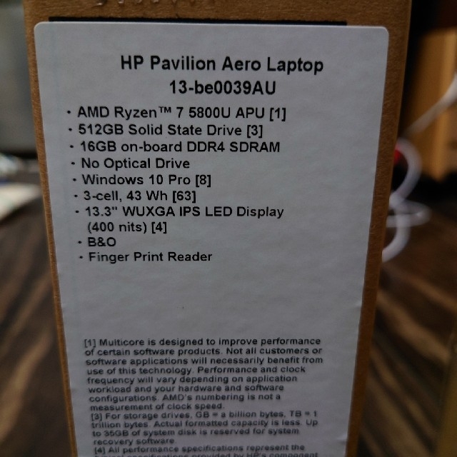 しろちゃんさま専用HP Pavilion Aero 13 カラー:ピンクベージュ