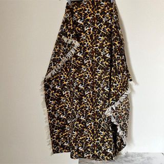 アベイシングエイプ(A BATHING APE)の【BAPE】LEOPARD ストール　正方形(バンダナ/スカーフ)