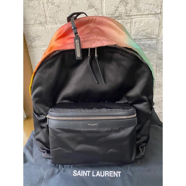 Saint Laurent - サンローランマルチカラーレインボーリュックバック