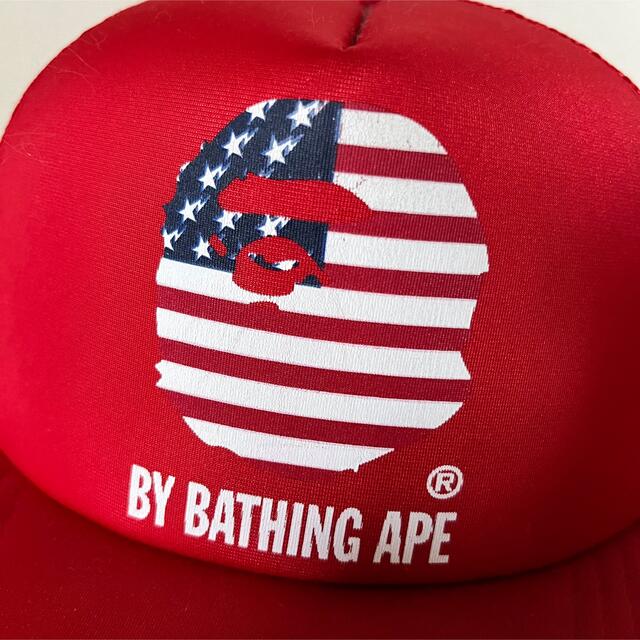 A BATHING APE(アベイシングエイプ)の【BAPE】MESH CAP メッシュキャップ メンズの帽子(キャップ)の商品写真