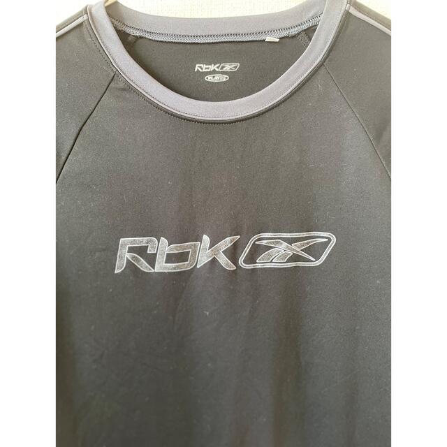 Reebok(リーボック)のリーボック Reebok スポーツ ドライ 半袖ロゴTシャツ 黒 レディースのトップス(Tシャツ(半袖/袖なし))の商品写真