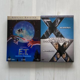 ユニバーサルエンターテインメント(UNIVERSAL ENTERTAINMENT)のE.T. 、X-MEN1、2パック　SF3作セット(外国映画)