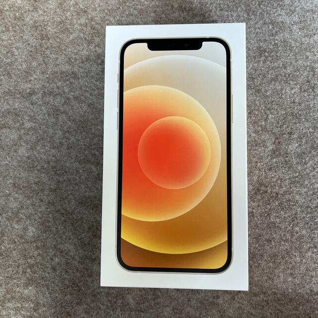 大注目 iPhone au ホワイト 64GB iPhone12 アップル - スマートフォン