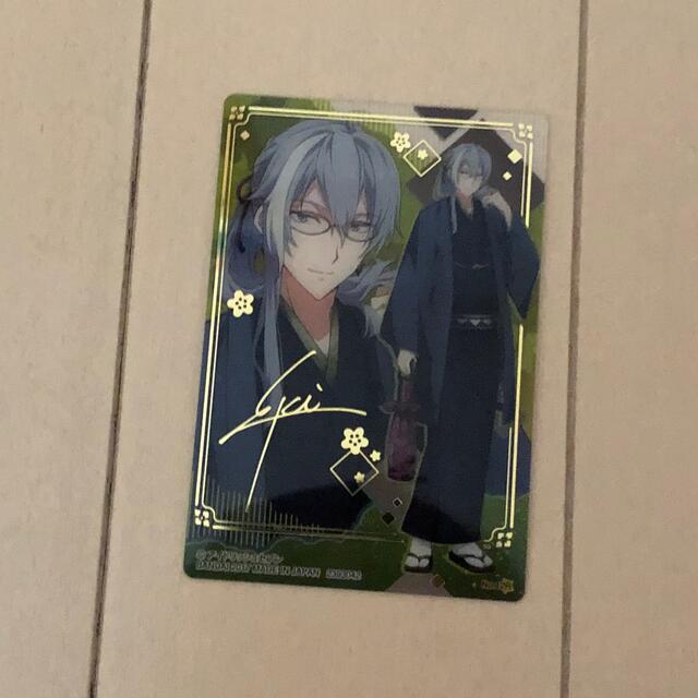 IDOLiSH7 折笠千斗 千 ウエハースカード 箔入り 金箔 サインの IDOLiSH7 折笠千斗 千 ウエハースカード 箔入り 金箔 サインの