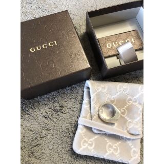 グッチ(Gucci)の【正規品】GUCCI 印台リング 【箱付き】(リング(指輪))