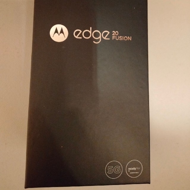 Motorola(モトローラ)のMotorola edge 20 Fusion エレキグラファイト SIMフリー スマホ/家電/カメラのスマートフォン/携帯電話(スマートフォン本体)の商品写真