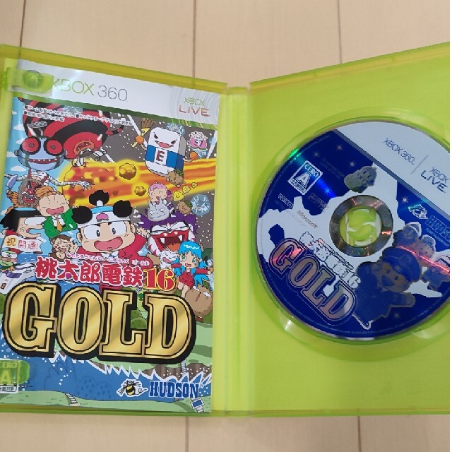 HUDSON(ハドソン)の桃太郎電鉄16 GOLD XBOX360 エンタメ/ホビーのゲームソフト/ゲーム機本体(家庭用ゲームソフト)の商品写真