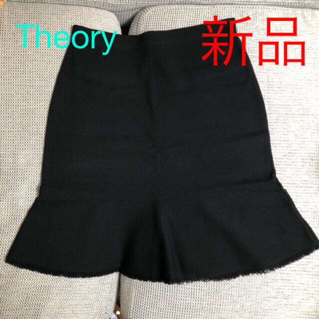 theory - 新品☆セオリー☆レディース☆Sサイズ☆膝丈スカート