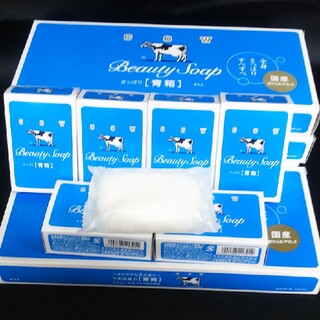カウブランド(COW)の牛乳石鹸 30個まとめ買い（6入 ×5箱）(ボディソープ/石鹸)