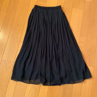 ユニクロ(UNIQLO)のユニクロ　プリーツスカート　S(ロングスカート)