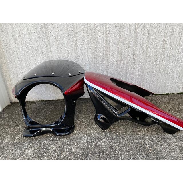 限定価格!ビキニカウル アンダーカウルセット 赤黒! - パーツ