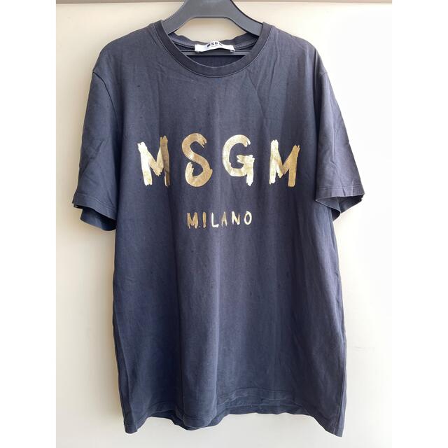 MSGM ロゴプリントTシャツ